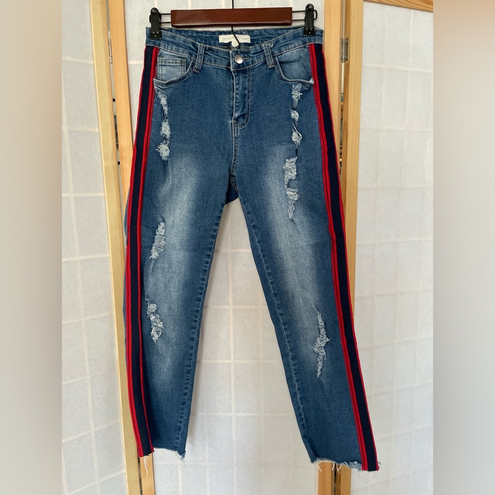 Hot & Delicious Classic Blue Denim Pants